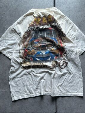 Y2k texas motor speedway nascar racing tshirt